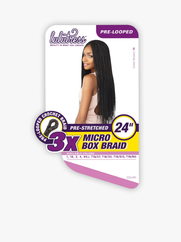 SENSATIONNEL LULUTRESS BRAID - 3X MICRO BOX BRAID 24″ - Image 7