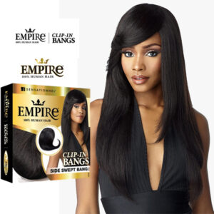 SENSATIONNEL EMPIRE CLIP-IN SIDE SWEPT BANGS