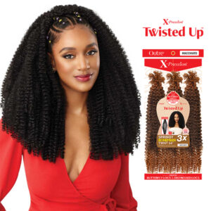 OUTRE X-PRESSION TWISTED UP CROCHET BRAID - 3X SPRINGY BOHEMIAN TWIST 16″