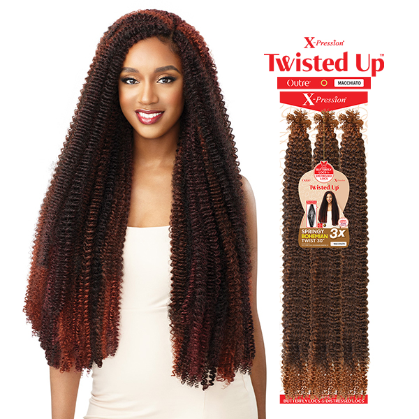 OUTRE X-PRESSION TWISTED UP CROCHET BRAID - 3X SPRINGY BOHEMIAN