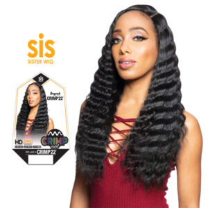 Zury Sis SYNTHETIC HAIR HD LACE WIG - CRIMP 22″