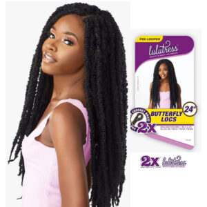 SENSATIONNEL LULUTRESS BRAID - 2X BUTTERFLY LOCS 24″