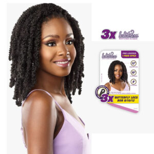 SENSATIONNEL LULUTRESS BRAID - 3X BUTTERFLY LOCS BOB 8″ 10″ 12″