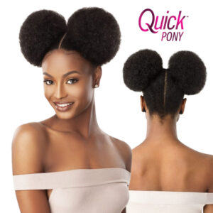 OUTRE DRAWSTRING PONYTAIL QUICK PONY - AFRO PUFF DUO LARGE