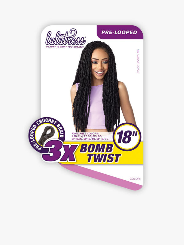 SENSATIONNEL LULUTRESS BRAID - 3X BOMB TWIST 18″ - Image 6