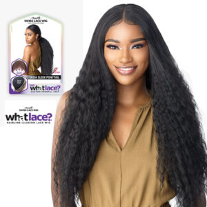 SENSATIONNEL WHAT LACE? CUSTOM FRONTAL UNIT "TASIA SLEEK PONYTAIL"-1B
