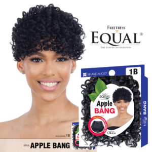 SHAKE-N-GO FREETRESS BANG PIECE - APPLE BANG