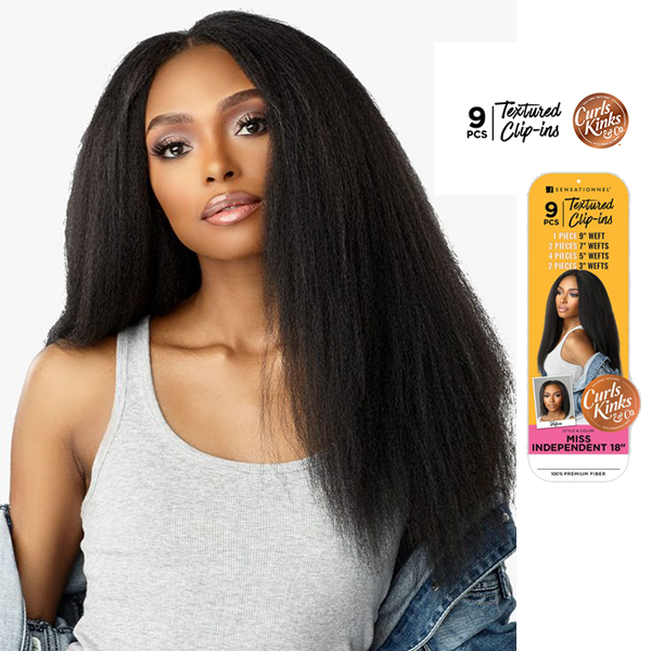 SENSATIONNEL CLIP-IN MISS INDEPENDENT 18″ - Canada wide beauty supply  online store for wigs, braids, weaves, extensions, cosmetics, beauty  applinaces, and beauty cares