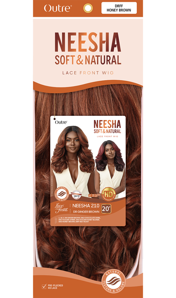 Outre NEESHA SOFT & NATURAL LACE FRONT WIG - NEESHA 210 - Image 6