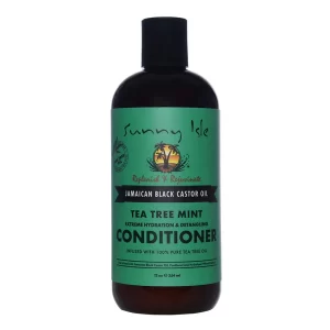 SUNNY ISLE Jamaican Black Castor Oil TEA TREE MINT EXTREME HYDRATION & DETANGLING CONDITIONER 12oz