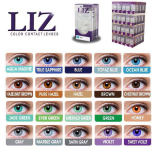 LIZ EYE COLOR CONTACT LENSES