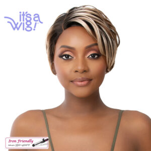 it's a wig! HD LACE PREMIUM SYNTHETIC FIBER WIG - BECCA