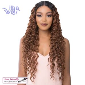 it's a wig! HD T LACE PREMIUM SYNTHETIC FIBER WIG - ELDORADO