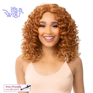 it's a wig! HD LACE PREMIUM SYNTHETIC FIBER WIG - KENZIA