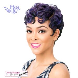 it's a wig! PREMIUM SYNTHETIC FIBER FULL WIG - NUNA