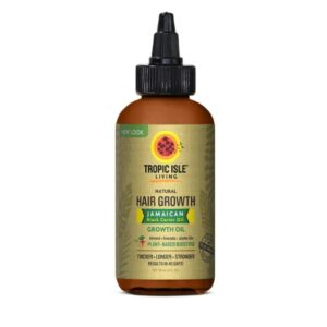 Tropic Isle Living Black castor Hair Growth Oil 4oz