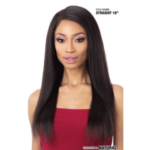 SHAKE-N-GO U/H HD 13"X4" STRAIGHT LACE CLOSURE - NATURAL