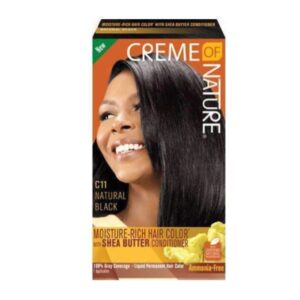 Creme of Nature MOISTURE-RICH HAIR COLOR C11 NATURAL BLACK
