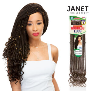 Janet Collection 2X MAMBO GODDESS LOCS STRAIGHT 20″