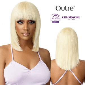 OUTRE MYTRESSES  MYTRESSES PURPLE LABEL FULL WIG-COLORMORE - HH-BLONDE BOB 14″