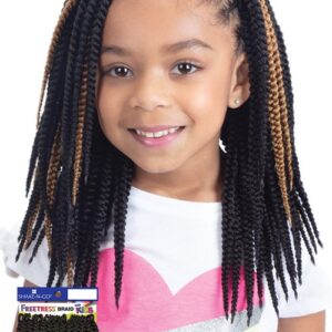 SHAKE-N-GO FREETRESS - 3X KIDS BOX BRAID 9"