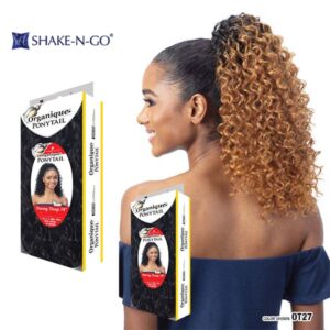 SHAKE-N-GO ORGANIQUE PONYTAIL - SUNNY DEEP 14"