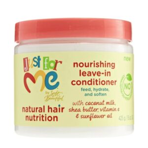 JUST FOR ME Natural Hair Nutrition Nourishing Leave-IN Conditioner 16oz