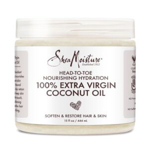 Shea Moisture 100% EXTRA VIRGIN COCONUT OIL 15 OZ