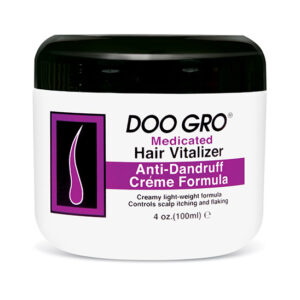 DOO GRO MEDICATED HAIR VITALIZER ANTI-DANDRUFF CREME FORMULA 4oz