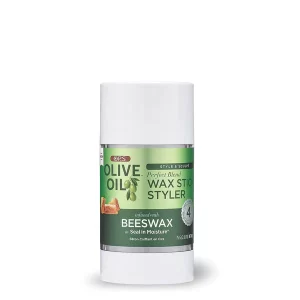ORS OLIVE OIL STYLE & SCULPT PERFECT BLEND WAX STICK STYLER INFUSED WITH BEESWAX TO SEAL IN MOISTURE 2.6 OZ