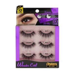 EBIN NEW YORK 3 PAIRS WONDER CAT LASHES - 3 PACK