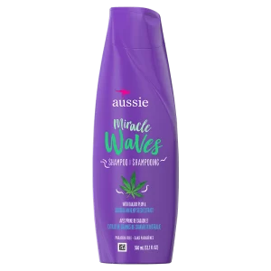 aussie MIRACLE WAVES ANTI-FRIZZ HEMP CONDITIONER 12.1oz
