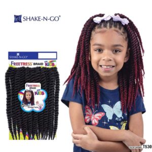 SHAKE-N-GO FREETRESS 3X KIDS - JUMBO SENEGAL TWIST 9"
