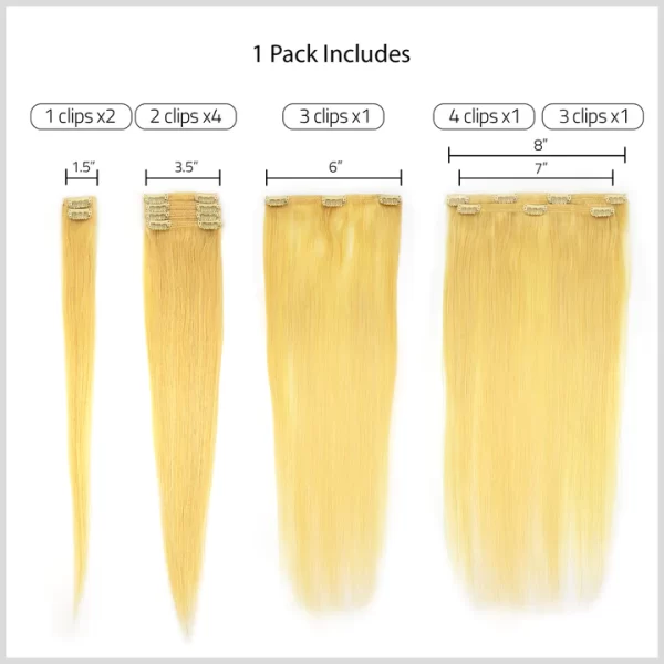 Hair Couture NEOPHILIA 9PCS CLIP-ON 18" - Image 4