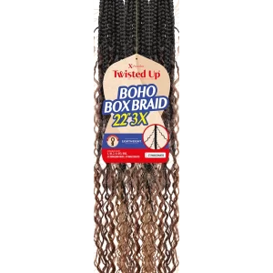 OUTRE  X-PRESSION TWISTED UP CROCHET BRAID - Boho Box Braid 22" 3X