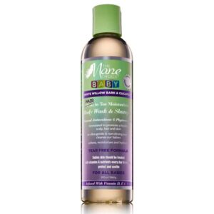 THE MANE CHOICE White Willow Bark & Cucumber Baby Hair to Toe Wash & Shampoo 8oz