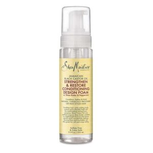 Shea Moisture JAMAICAN BLACK CASTOR OIL STRENGTHEN & RESTORE CONDITIONING DESIGN FOAM 7.5oz