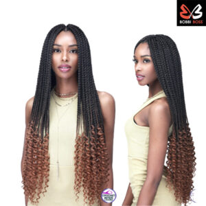 BOBBI BOSS BOX BRAID CURLY TIPS 28 3X