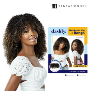 SENSATIONNEL DASHLY HEADBAND WIG & BANGS 003