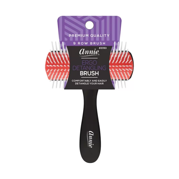 Annie Ergo Detangling Brush 9 Row #2053