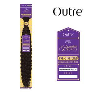 OUTRE PURPLE PACK BRAZILIAN - PRESTRETCHED DOMINICAN CURL BULK 18"