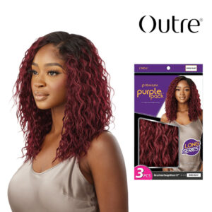 OUTRE PURPLE PACK LONG 3PCS-Brazilian Deep Wave 12"