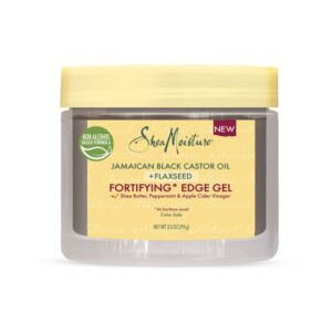 Shea Moisture JAMAICAN BLACK CASTOR OIL + FLAXSEED FORTIFYING* EDGE GEL 3.5oz