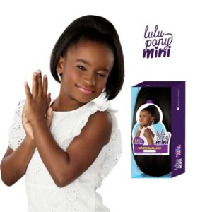 SENSATIONNEL SYNTHETIC LULU PONY MINI - MARSHMALLOW