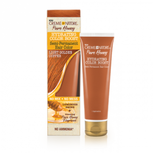 Creme of Nature® Hydrating Color Boost Semi-Permanent Hair Color Light Golden Copper