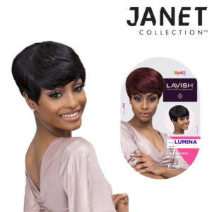 JANET COLLECTION LAVISH HUMAN HAIR LUMINA WIG