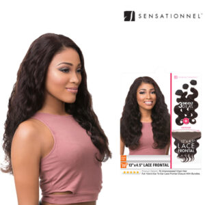 SENSATIONNEL BARE&NATURAL HD LACE FRONTAL BUNDLE DEAL BODY WAVE