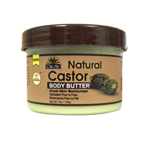 OKAY 100% NATURAL CASTOR BUTTER SMOOTH 7oz