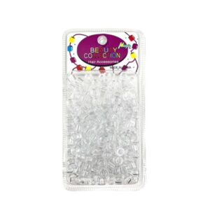 MAGIC COLLECTION Round Plastic Beads #Clear
