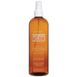 Fantasia IC LIQUID MOUSSE ‣ SPRAY ON FIRM CONTROL STYLING LOTION 16OZ